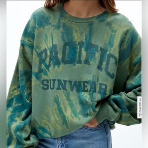 Pacsun Pacific Sunwear Tie Dye Sweatshirt